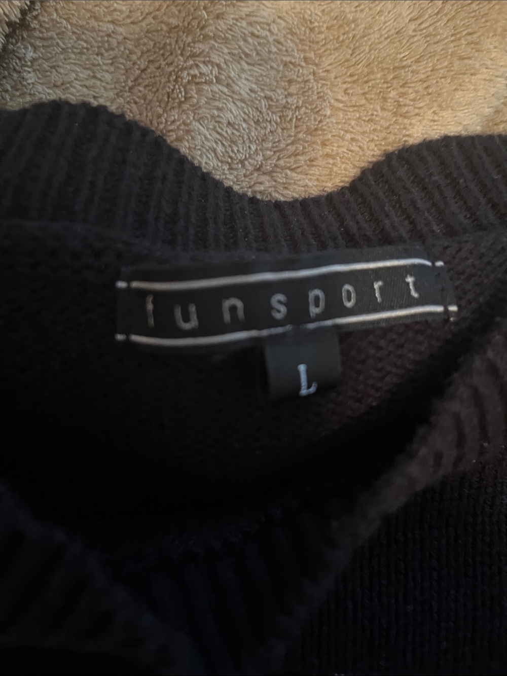 Black Star Appliqué Sweater - Multicolor Stars - Picture 7 of 9